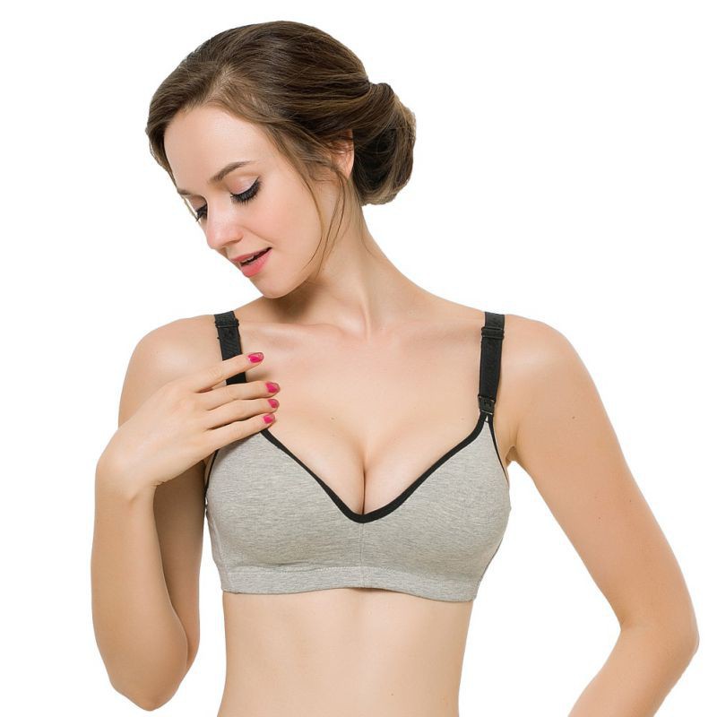 FREESHIP ĐƠN 99K_ Maternity Nursing Bra Push Up Breast Feeding Bra For Pregnant Underwear
