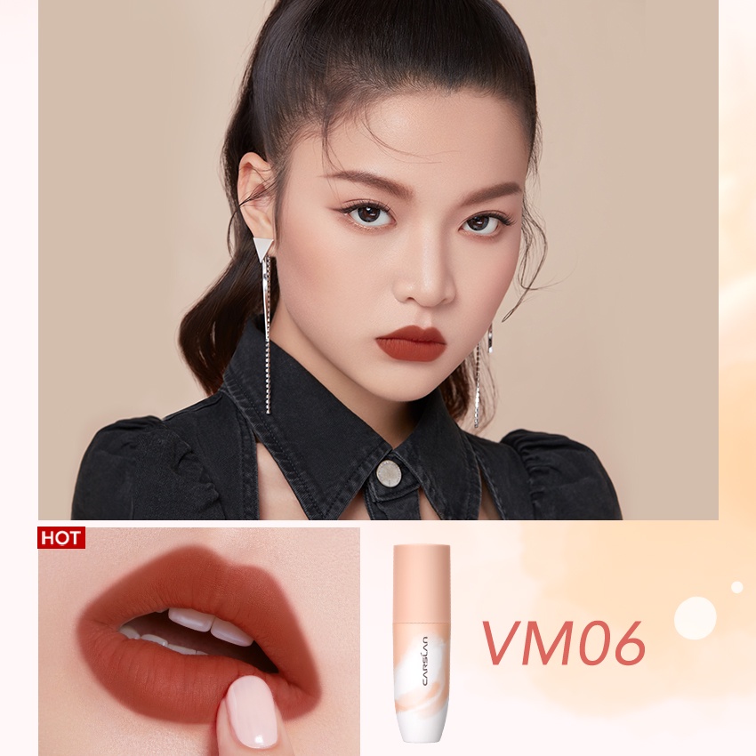 Son môi trang điểm CARSLAN tông màu đất sét ngọt ngào 2.5g