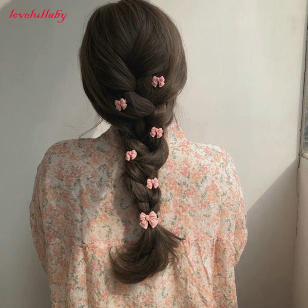 Kẹp tóc hình trái tim/ quả đào/ nơ/ trái tim thời trang cho nữ