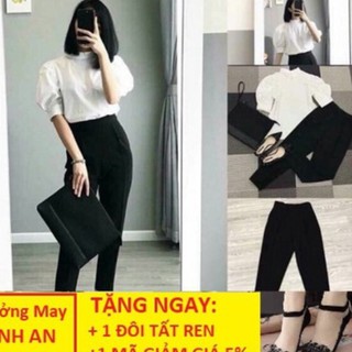 Quần Tây Âu Baggy Nữ🔥freeship🔥Giảm Thêm 20k Khi Nhận Hàng(QUANAU)Quần Tây Xưởng Xuất Khẩu