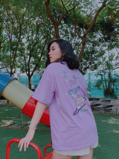 Áo Unisex tay lỡ ( kèm clip hình thật )