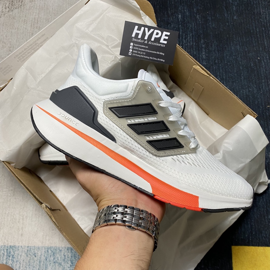 Giày chạy bộ EQ21 Trắng Cam - Phiên bản 1:1 chuẩn | Hype Sneaker