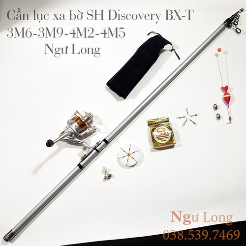 Bộ cần câu lục xa bờ SH Discovery BX-T máy câu cá BL7000