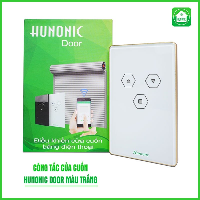 Công Tắc Cảm Ứng Cửa Cuốn Thông Minh HUNONIC DOOR (đen, trắng)