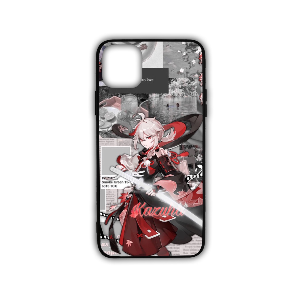 Kazuha Genshin impact Ốp Lưng Anime Xiaomi Redmi Note 11 11s 10 10s pro 5g 9 9c 9s 8 pro 11T Pro 12 Pro 11 12