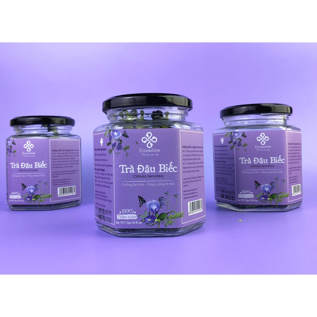 Trà đậu biếc cao cấp (Lọ thủy tinh)