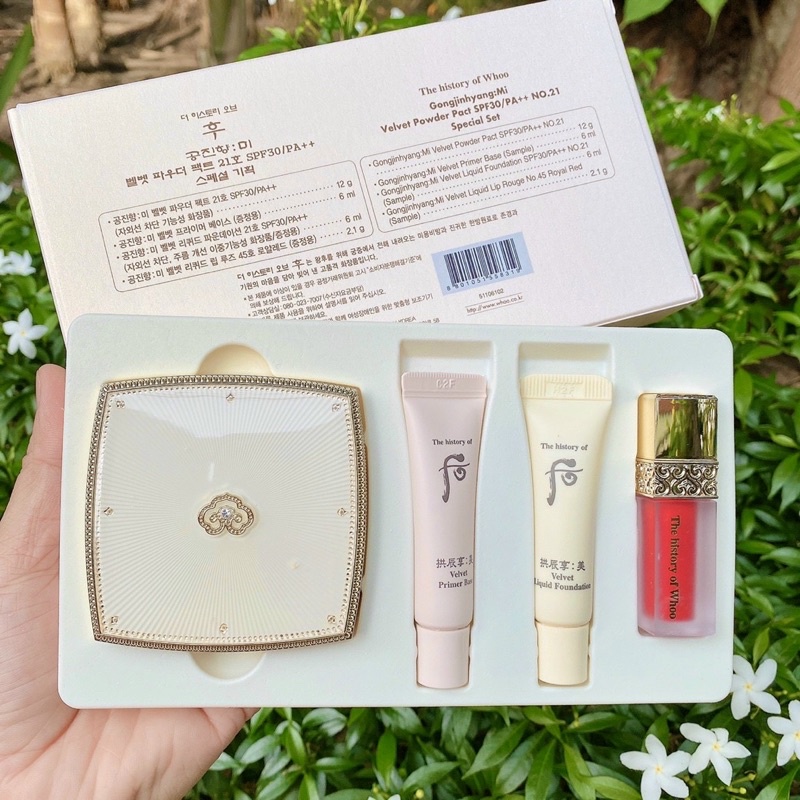 Phấn phủ Whoo đông y Hoàng Cung