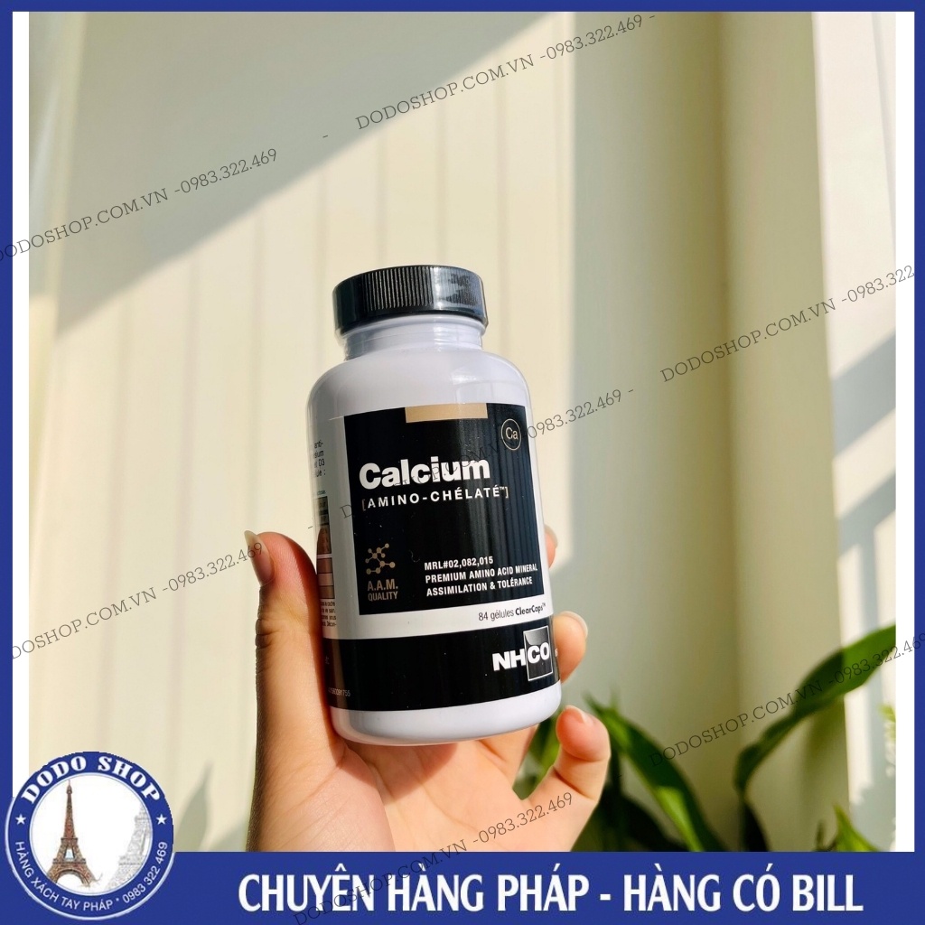 Vitamin Canxi hữu cơ NHCO của pháp giúp xương chắc khỏe