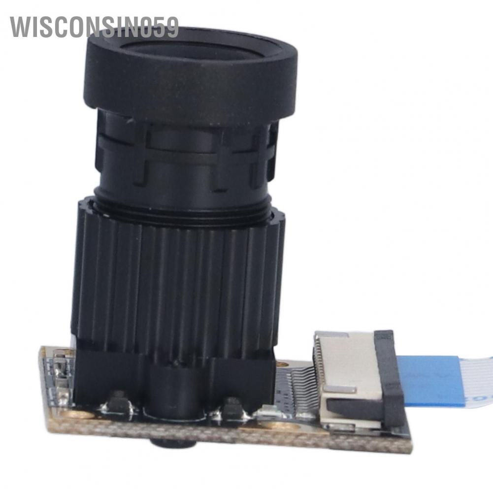 Wisconsin059 5 MP Camera Module 75° 3.6mm Lens Webcam Board with OV5647 Sensor for Raspberry Pi