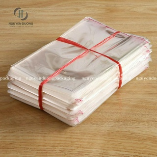 (10kg) Túi Dán Miệng OPP Độ Bền Cao 7-16cm
