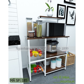 Kệ để lò nướng, lò vi sóng đa năng YL185 117x37x80 cm