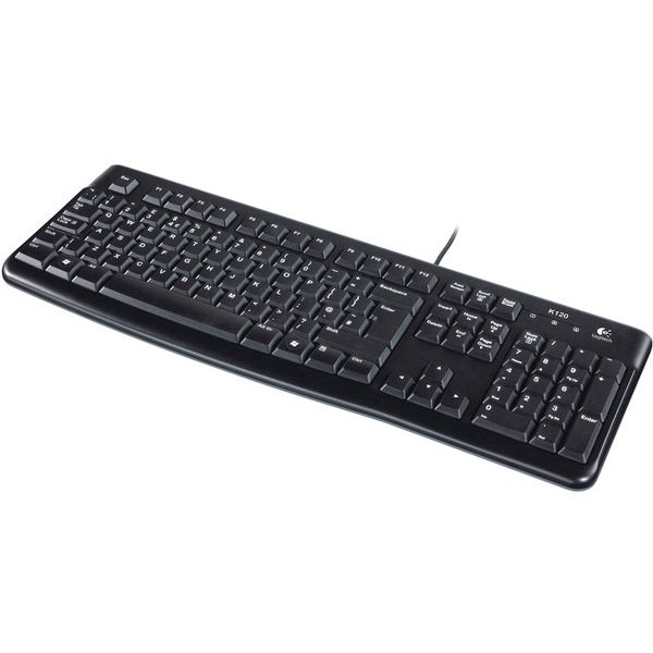 [Mã ELFLASH3 hoàn 10K xu đơn 20K] Bàn phím Logitech K120 (Đen)