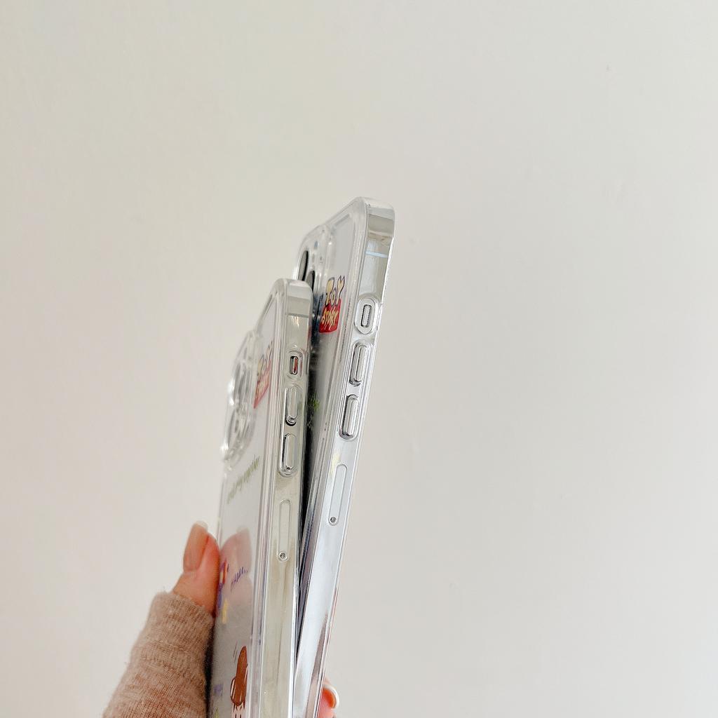 Ốp Điện Thoại Tpu Dẻo In Hình Toy Story Nút Kim Loại Cho iphone 13 Promax 12 11 7 Plus X XS XR 8 7