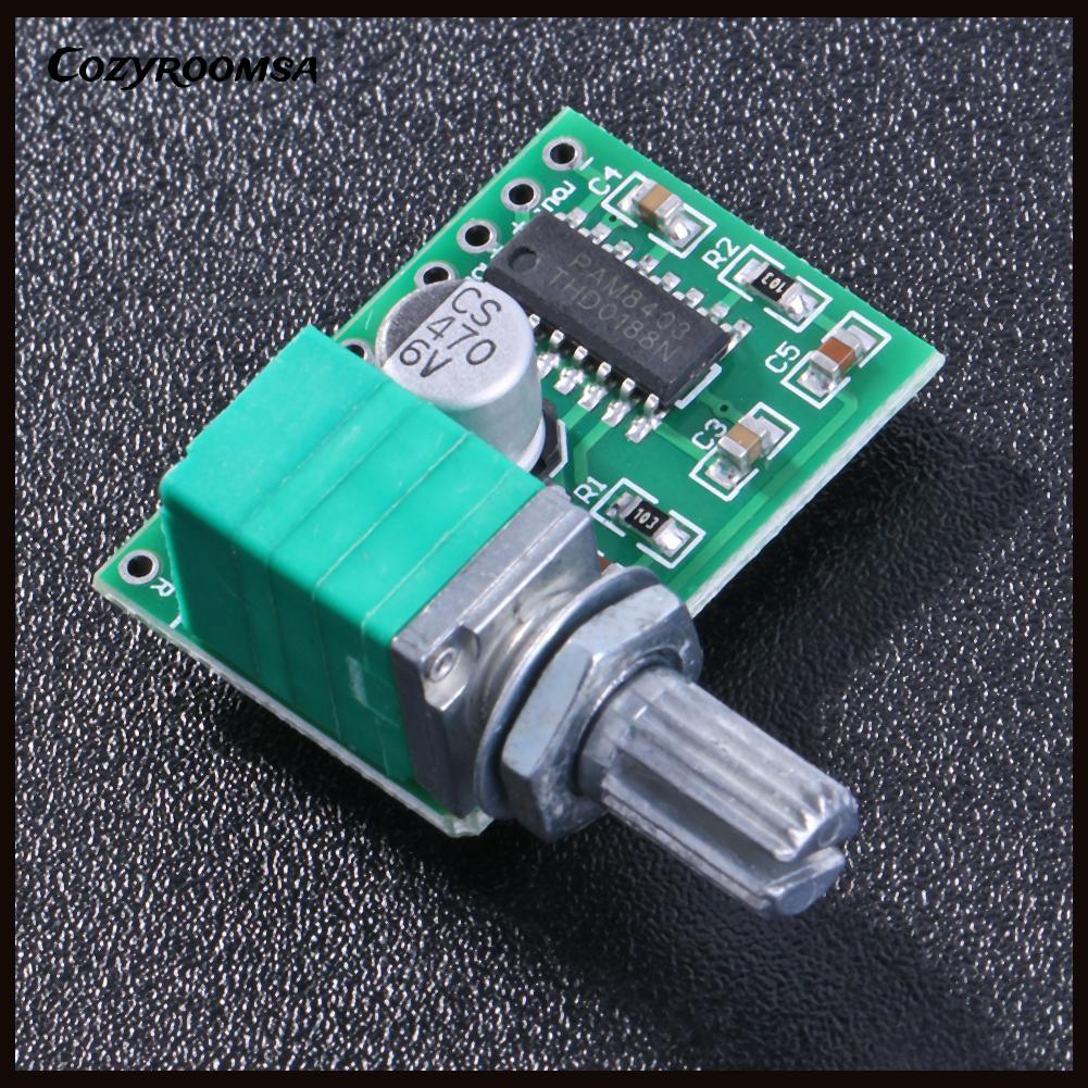 Bảng mạch khuếch đại âm thanh mini PAM8403 5V có công tắc điều khiển