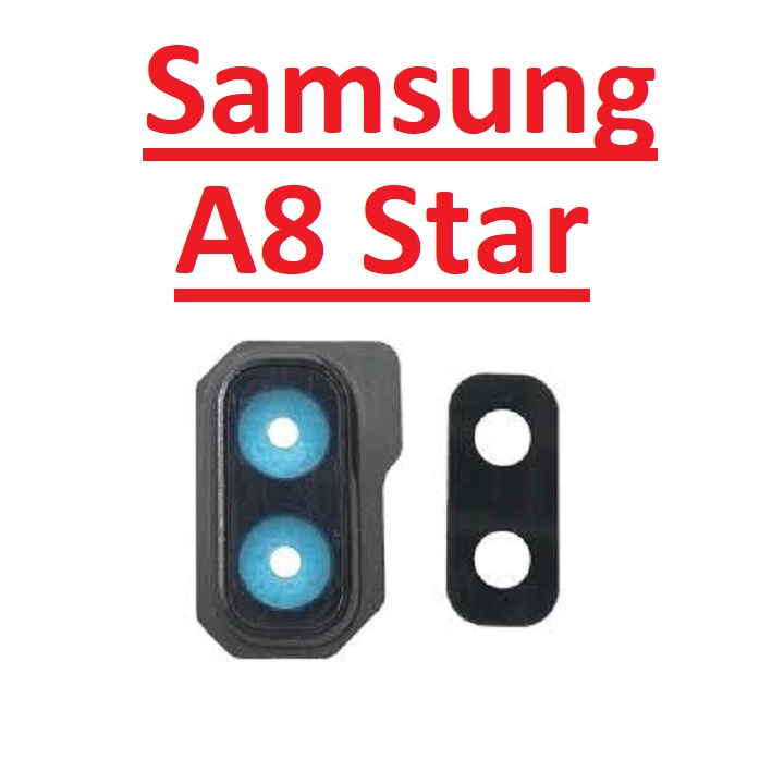 ✅ Kính Camera Sau Samsung A8 Star Linh Kiện Thay Thế Giá Rẻ