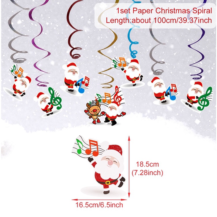 Phụ Kiện Treo Trang Trí Cây Thông Giáng Sinh 2023 Hình Ông Già Noel Tuần Lộc
