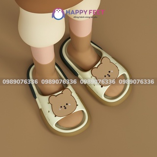 Dép sục crocs cheerful mario- happy feet no3308 siêu nhẹ êm chân chống - ảnh sản phẩm 5