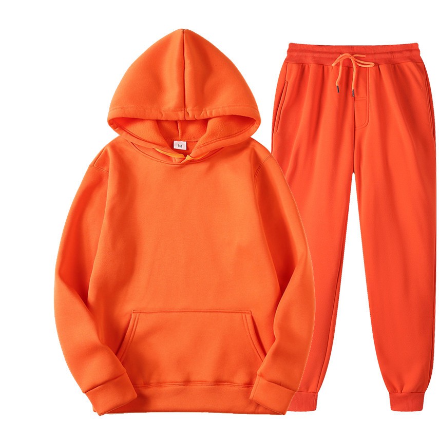 Mới Set Áo Hoodie Và Quần Dài Thể Thao Thời Trang Cho Cặp Đôi