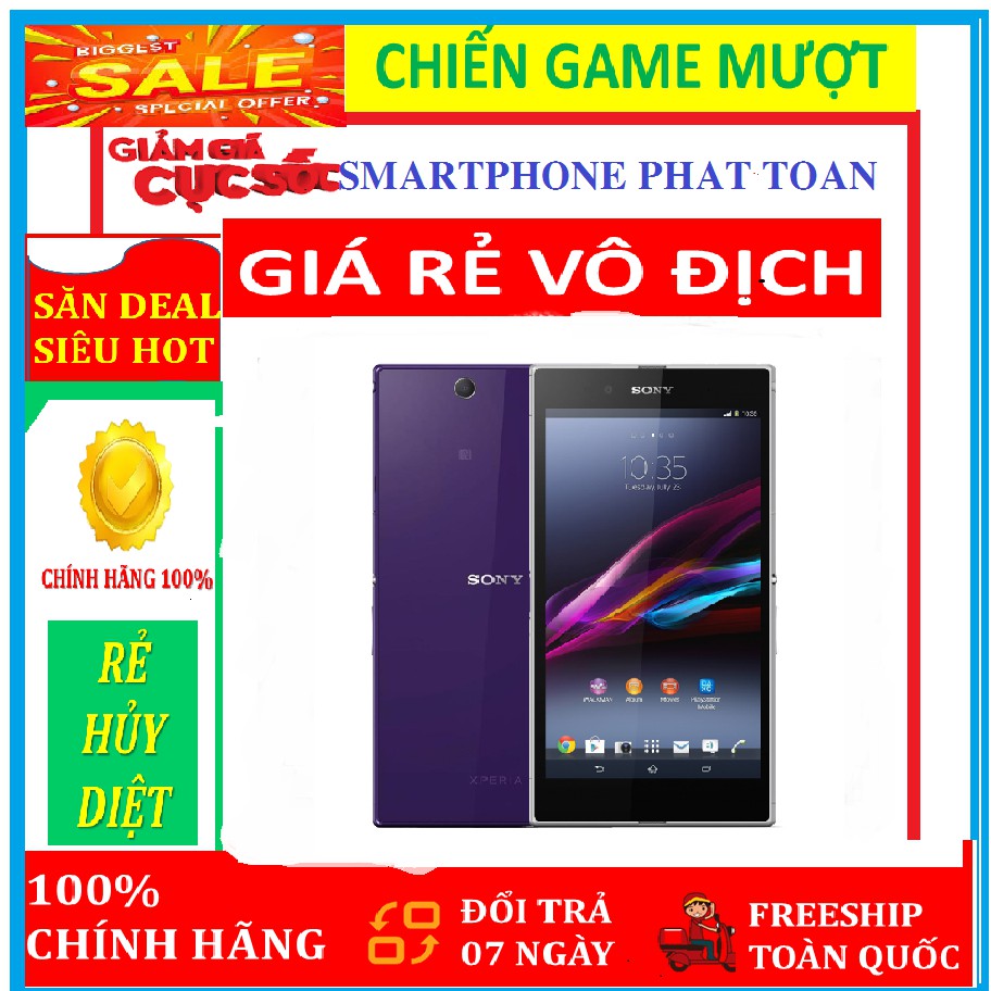 Điện thoại Sony Xperia Z Ultra - Màn hình To 6.4 - Đủ Màu