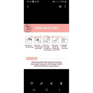 Móng chân thiết kế