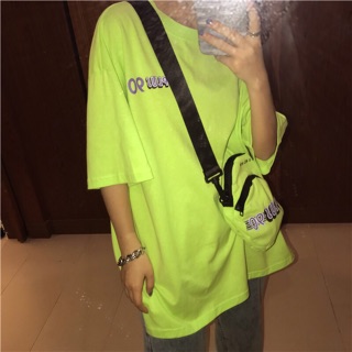 Tee oversize kèm túi cực chất