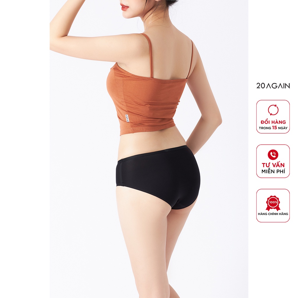 Quần lót nữ kháng khuẩn không đường may 20AGAIN, chất thun cao cấp, sexy QUA0017