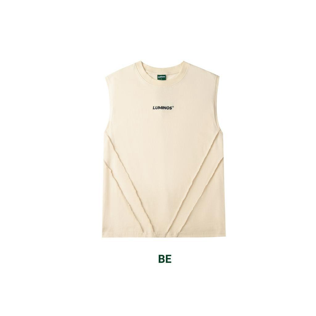 Áo Tank Top Oversize Lumi Basic - Áo Tank Top Vải Thun 100% Cotton 230gsm Siêu Mịn Dáng Rộng Unisex - Brand Luminos