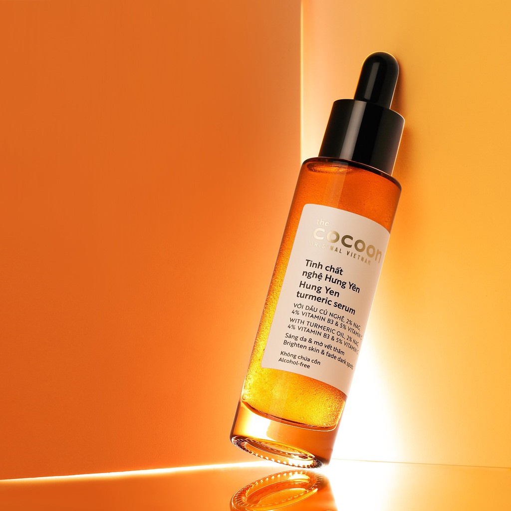 Tinh Chất Nghệ Làm Mờ Thâm Mụn The Cocoon Hung Yen Turmeric Serum