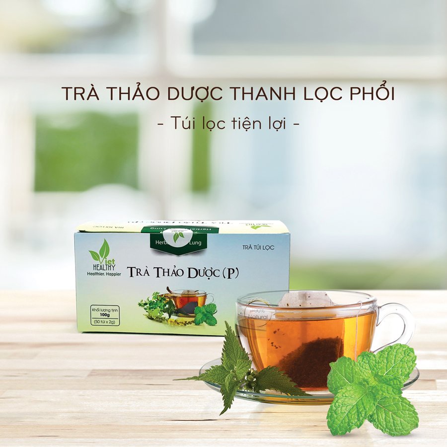 Trà Thảo Dược   Viethealthy- Túi lọc 100gr