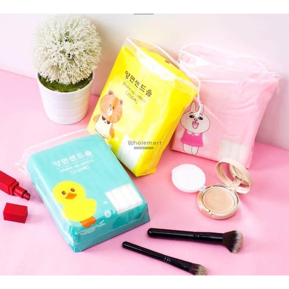 Bông tẩy trang Gấu Vịt