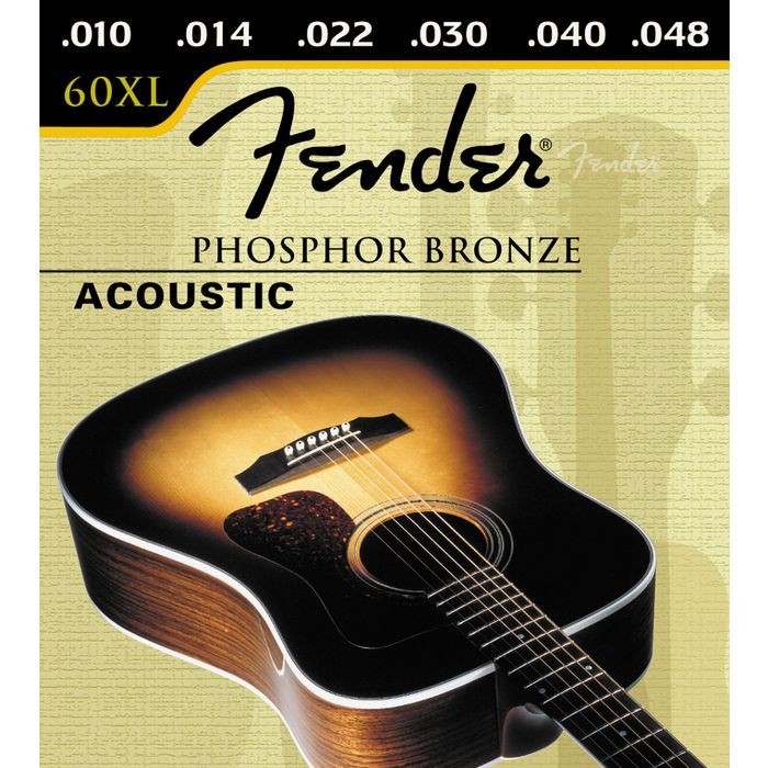 Bộ dây Acoustic Fender cao cấp - Tặng 1 Pick gảy màu ngẫu nhiên