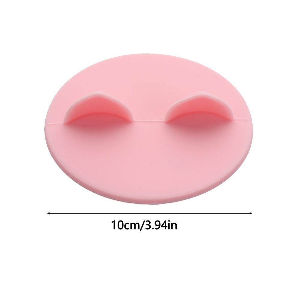 PISTA Silicone Cup Cover Cute Cap Tea Coffee Lids Dustproof