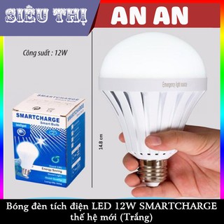 Bóng đèn tích điện led smartcharge 12w - thế hệ mới