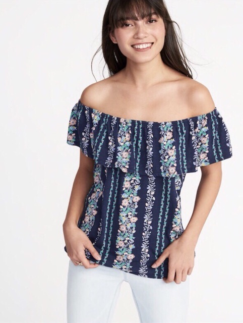 Áo thun trễ vai Old Navy sale từ 150k còn 120k