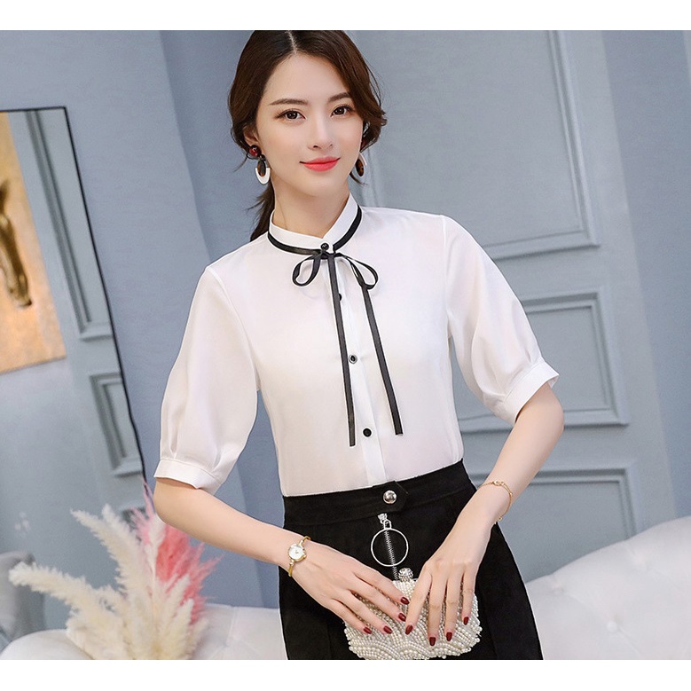 sơ mi nữ  cách điệu hàng nhập cao cấp
