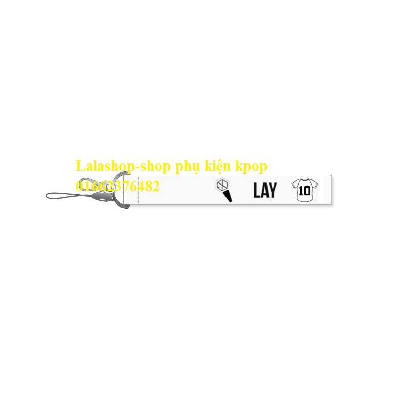 Xả lỗ - Móc khóa nametag EXO Lightstick