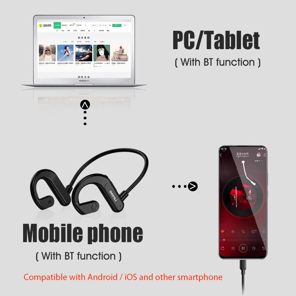 Tai nghe không dây Lenovo X3 truyền dẫn qua xương thiết kế phong cách mới 2021