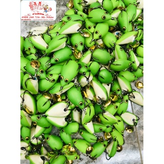 Nháy hơi câu lóc chìm lửng tini egg frog