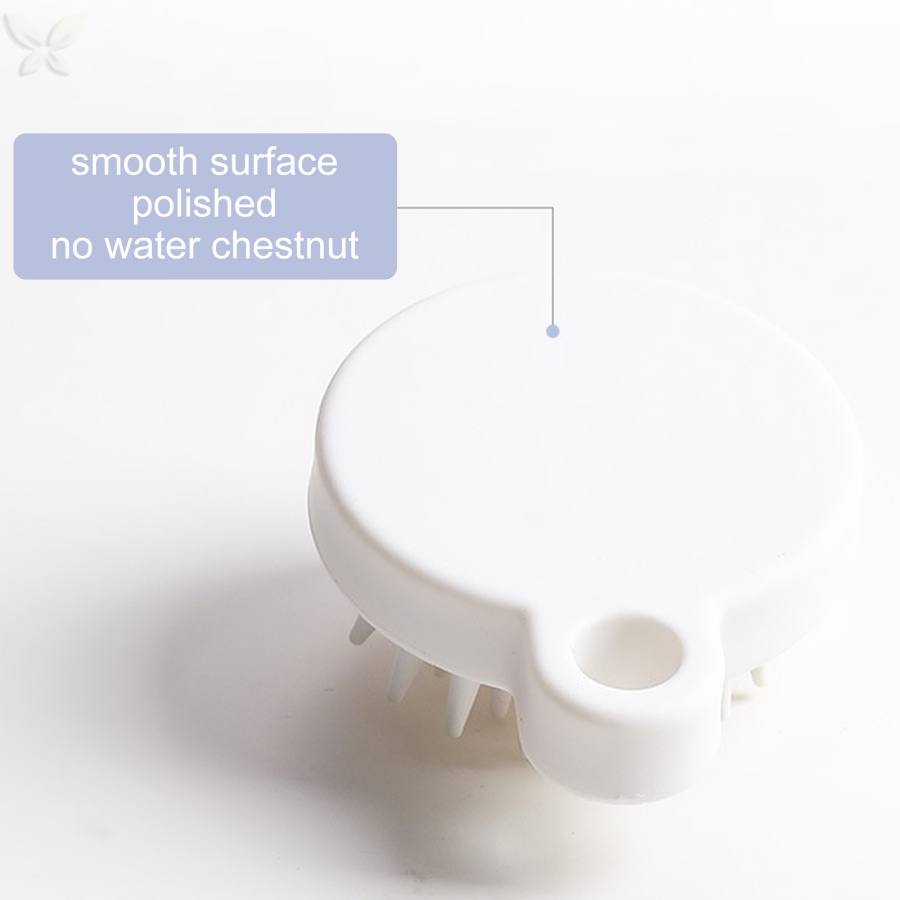 Bàn Chải Silicone Massage Kích Thích Mọc Tóc Và Làm Mượt Tóc