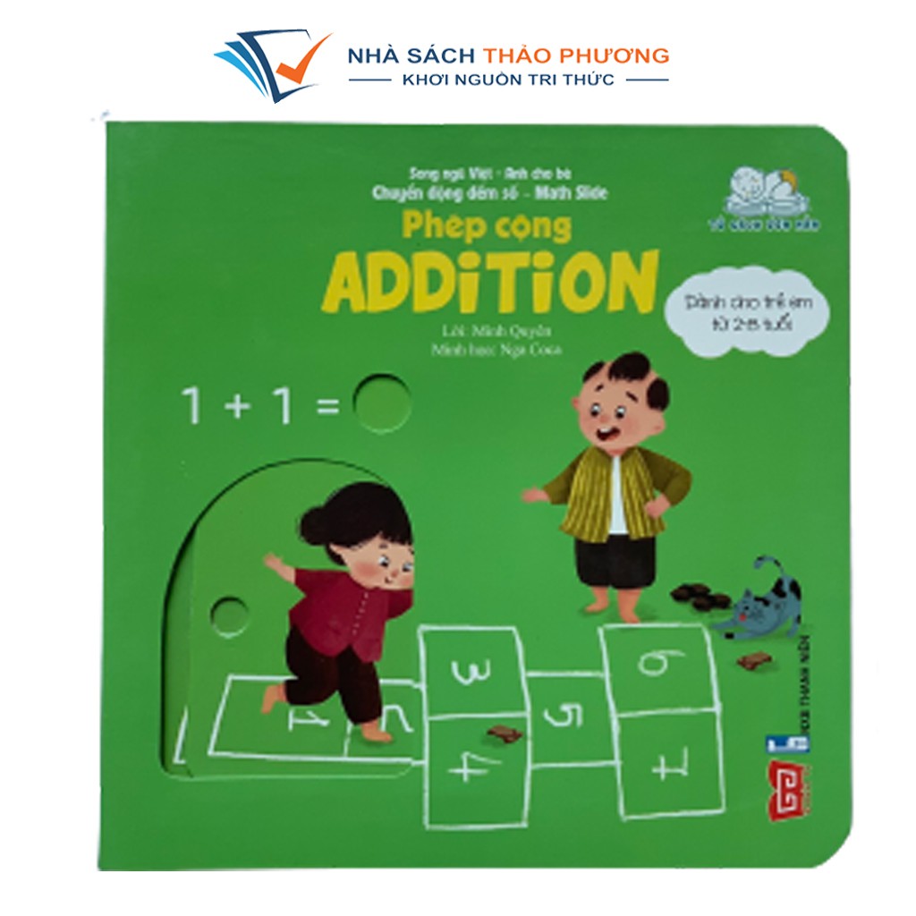 Sách tương tác Chuyển động đếm số Phép cộng - Phép trừ (bìa cứng)