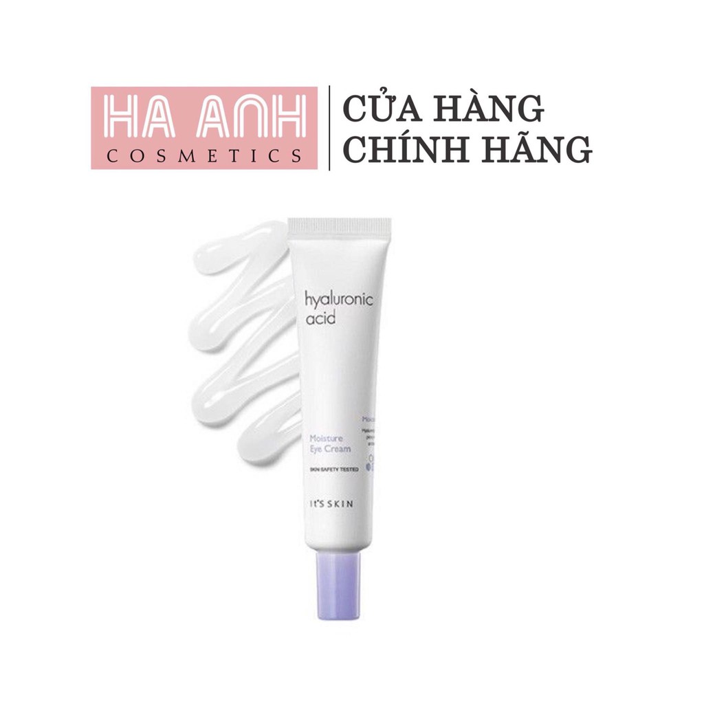 Kem dưỡng mắt cấp ẩm sâu cho mắt It's Skin Hyaluronic Acid Moisture Eye Cream 25ml