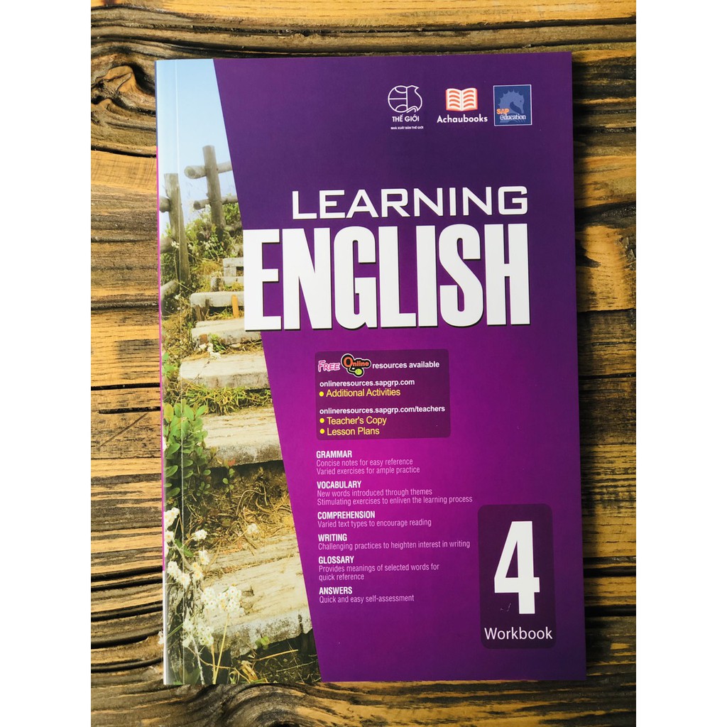 Sách : Learning English - Học tiếng Anh dành cho tiểu học