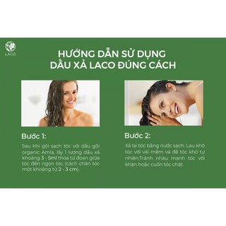 Dầu Xả Organic Amla Laco - Trị rụng tóc