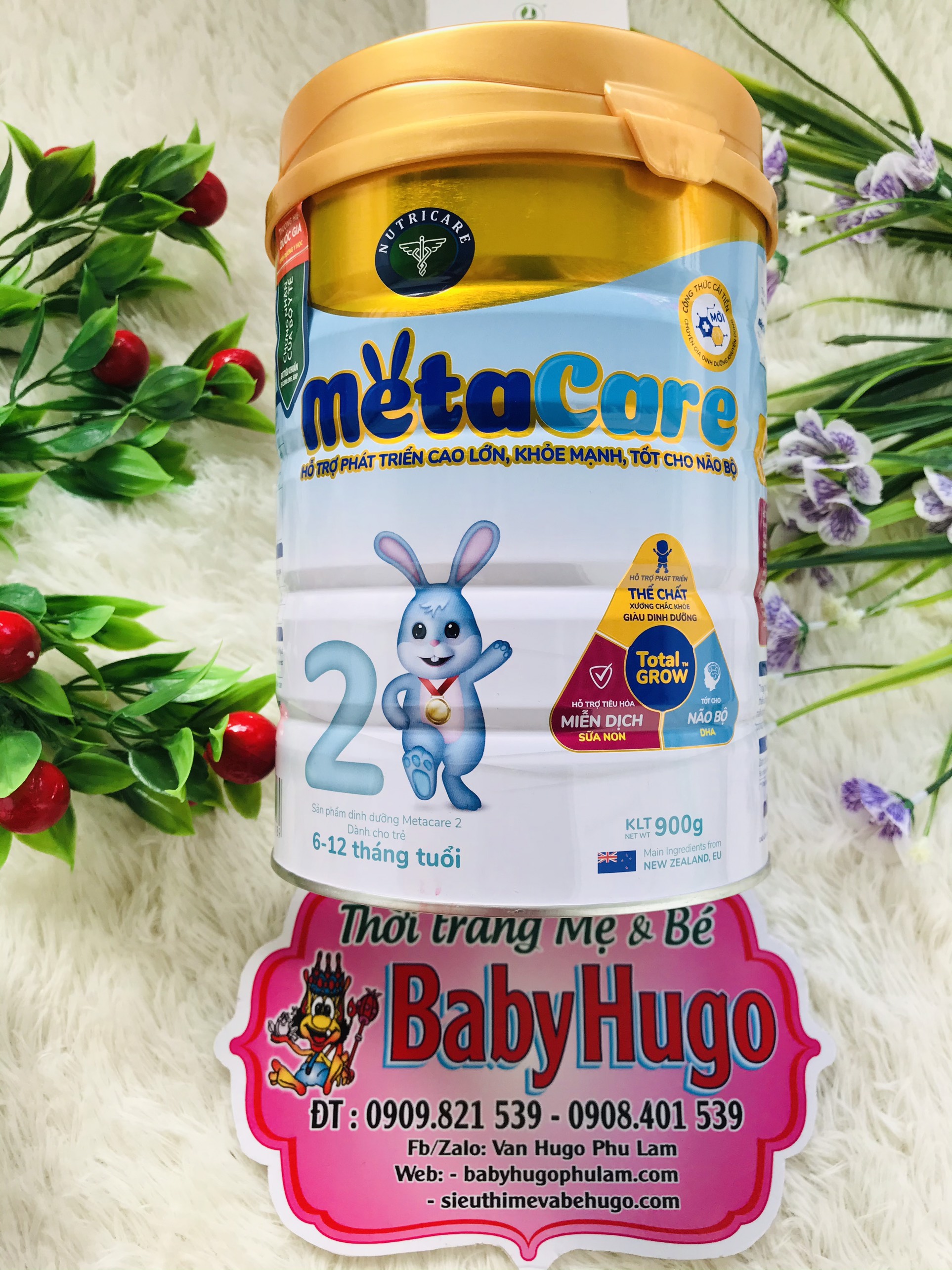 Sữa Nutricare Meta Care 2 Hộp 900g