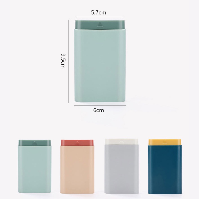Hộp đựng thuốc mini có ngăn tiện lợi khi đi du lịch