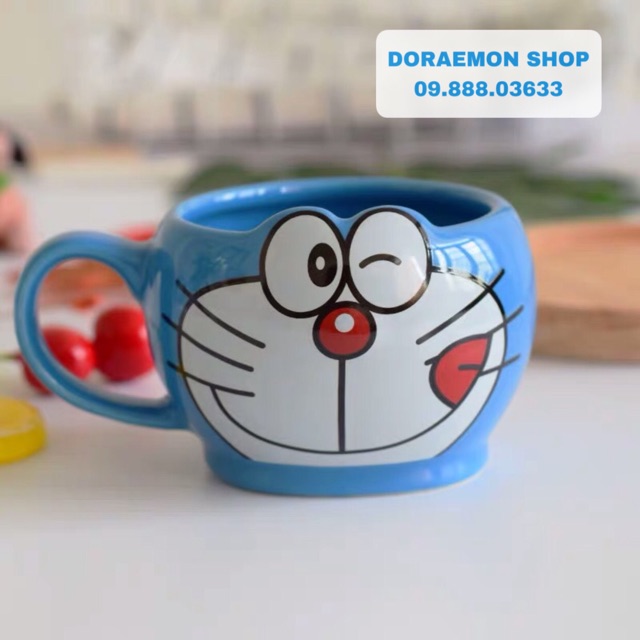 Ly Cốc Sứ Doremon Doraemon Dễ thương