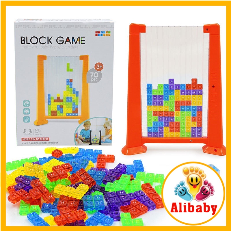 Đồ chơi xếp hình cho bé game TETRIS MAGIC cải tiến, đồ chơi thông minh E847