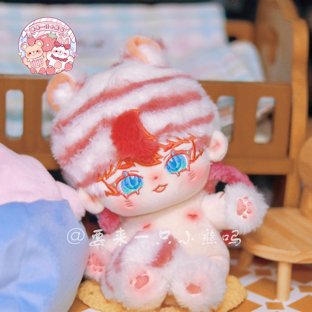 DOLL KHÔNG THUỘC TÍNH CÓ TAI VÀ ĐUÔI 20CM - BÚP BÊ KHÔNG THUỘC TÍNH 20CM CHÂN THÚ