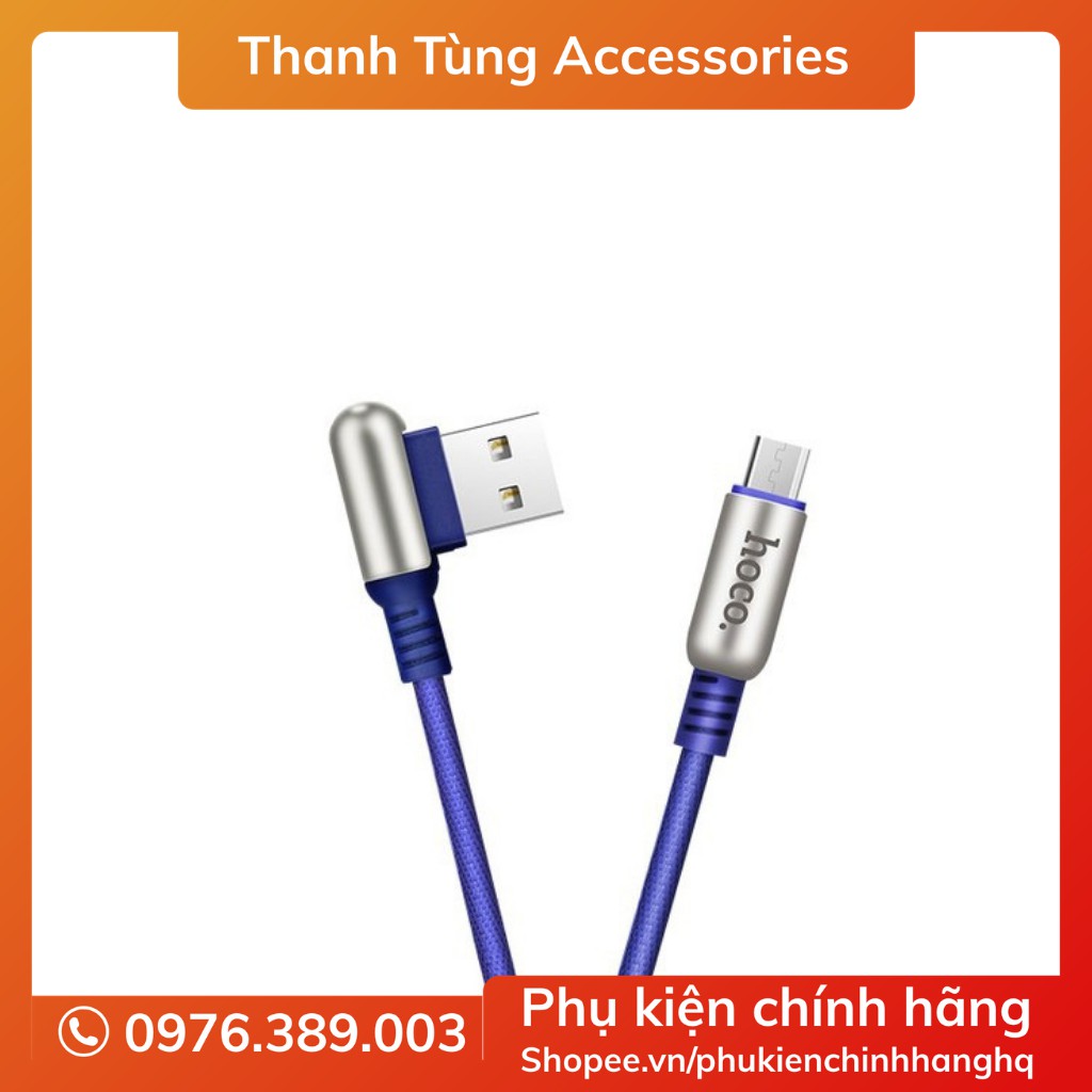 [Free Ship 50K] Cáp Sạc Hoco U17 Lightning,Micro 1,2M - Cáp Chính Hãng dành cho Điện Thoại Android, Iphone