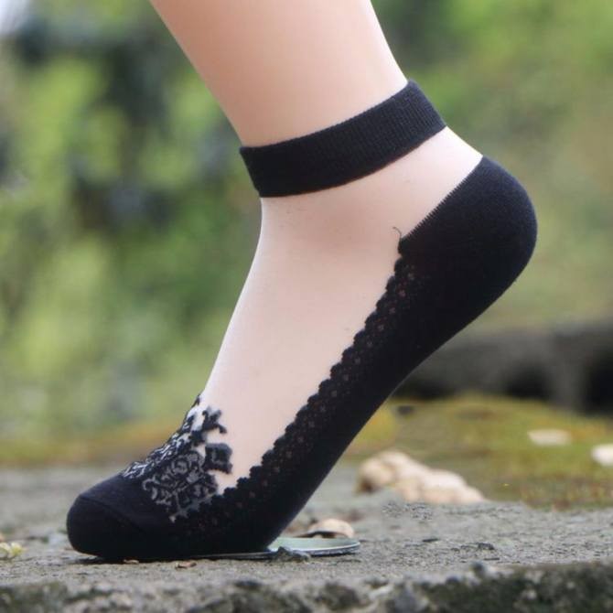 10 đôi tất hài ren nữ free size 35 đến 40 phù hợp với mọi loại giày dép và trang phục GIÁ ƯU ĐÃI